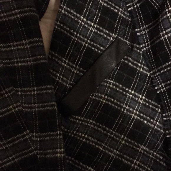 Plaid Soft Blazer Jacket - Picture 2 of 4